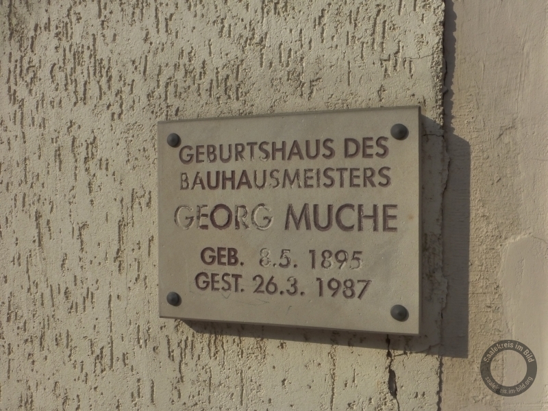 Gedenktafel für Georg Muche in Querfurt