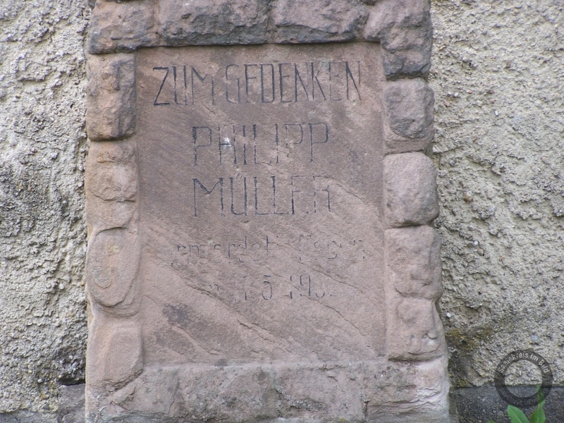 Philipp-Müller-Denkmal in Langenbogen