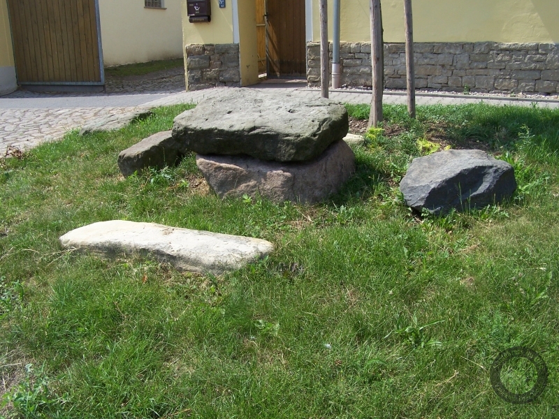 Bauernstein in Göhlitzsch (Leuna) im Saalekreis