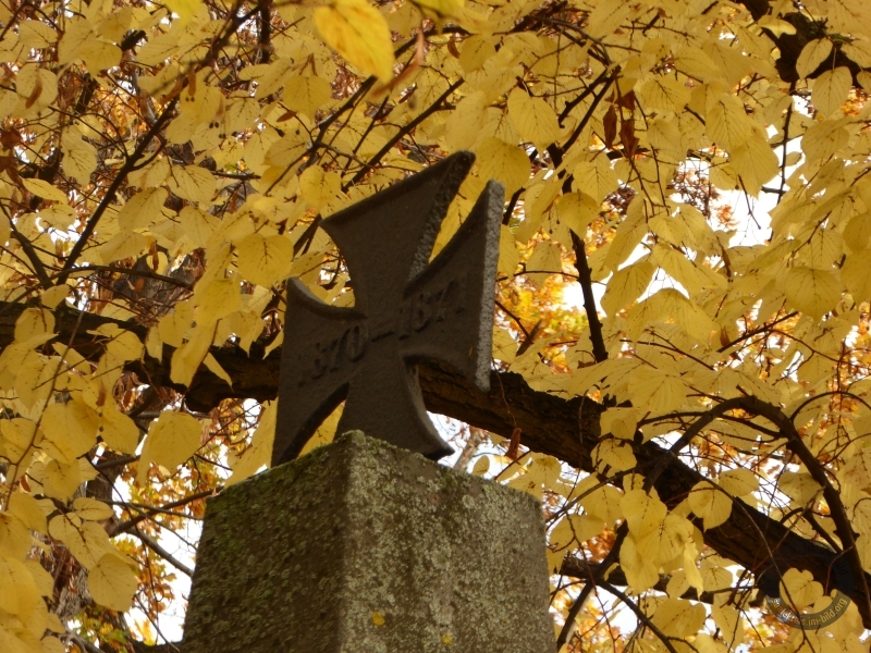 Kriegerdenkmal (Deutsch-Französischer Krieg) in Obhausen (Weida-Land) im Saalekreis
