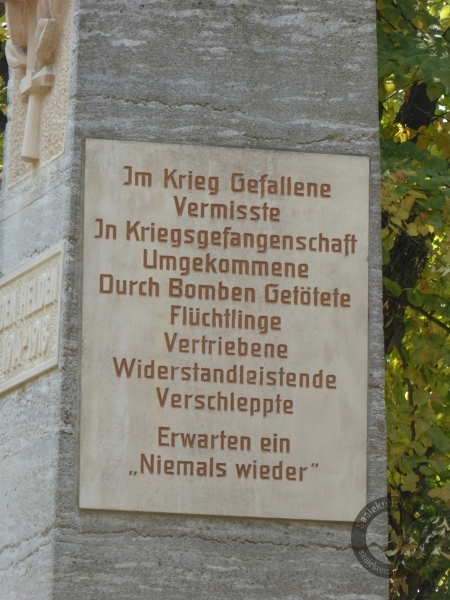 Kriegerdenkmal (Erster Weltkrieg) in Bad Dürrenberg im Saalekreis