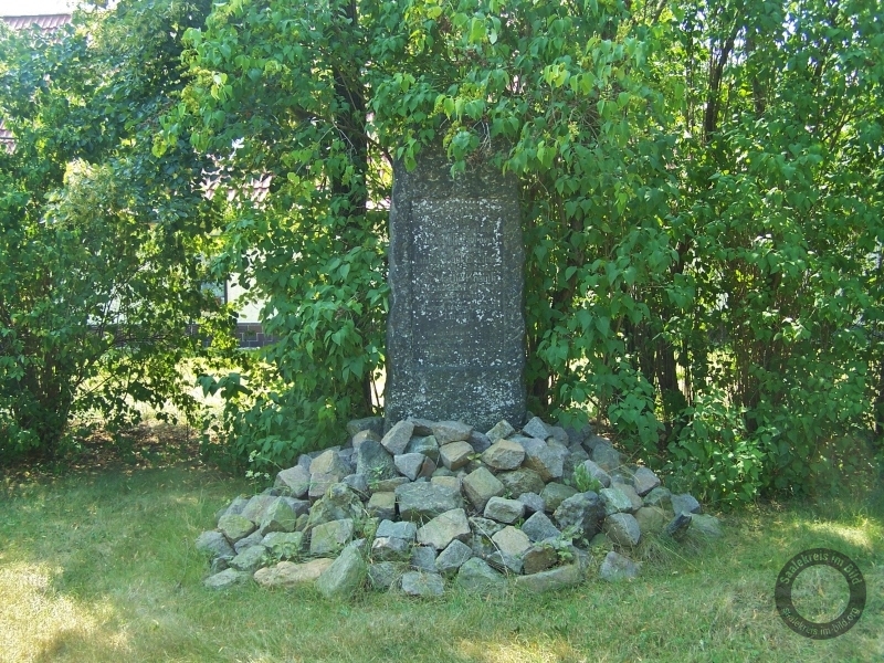 Kriegerdenkmal (Erster Weltkrieg) in der Dürrenberger Straße in Daspig (Leuna) im Saalekreis