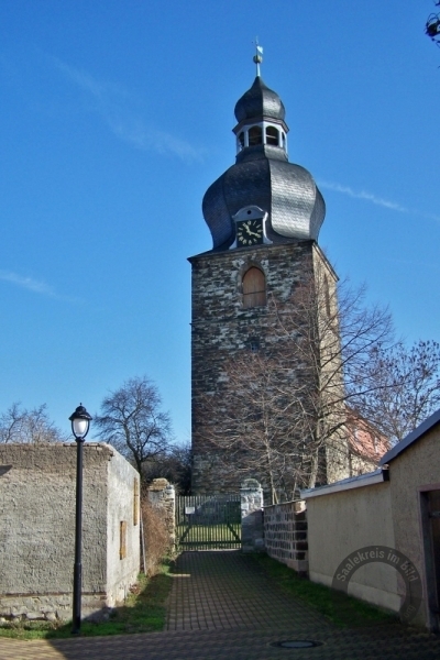 Kirche St. Laurentius in (Ober-)Teutschenthal im Saalekreis