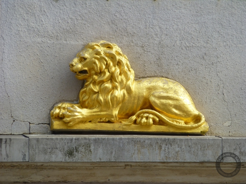 Ehemaliger Gasthof "Zum goldenen Löwen" in Querfurt im Saalekreis