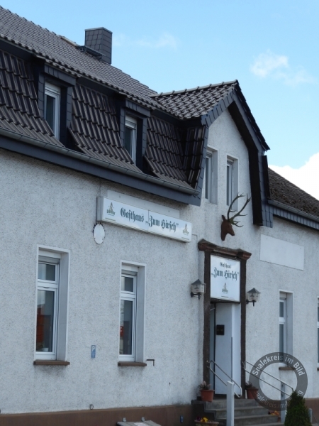 Gasthaus "Zum Hirsch" in Gröbers (Kabelsketal) im Saalekreis