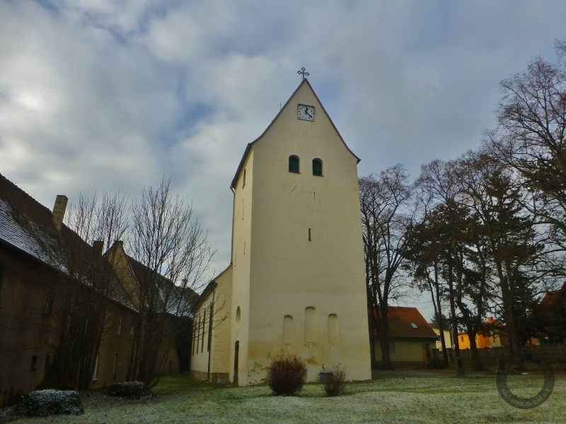 Dorfkirche von Ermlitz (Schkopau) im Saalekreis