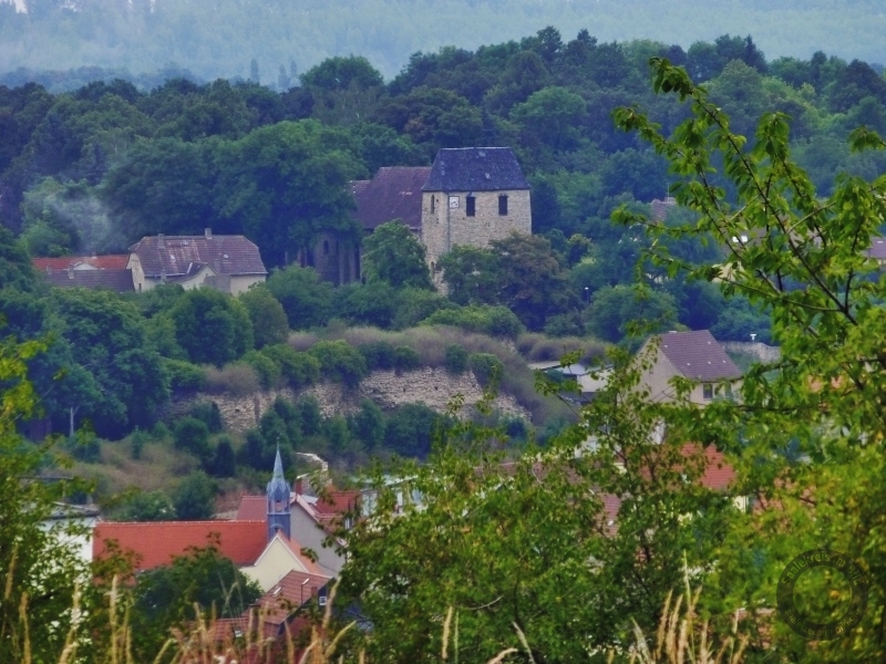 Neue Burg in Schraplau im Saalekreis