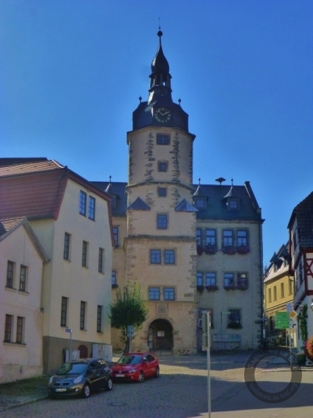 Rathaus von Wettin im Saalekreis