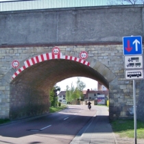 Eisenbahnbrücke Eisdorf (Teutschenthal Ost) im Saalekreis
