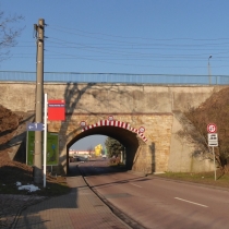 Eisenbahnbrücke Eisdorf (Teutschenthal Ost) im Saalekreis