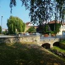 Mönchsbrücke am Roßplatz in Querfurt (Saalekreis)