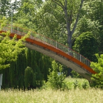 Waldbadbrücke in Leuna