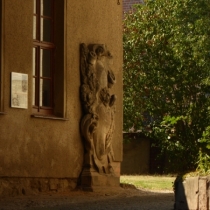Grabstein Christiana Hänschkel in Weßmar (Schkopau) im Saalekreis