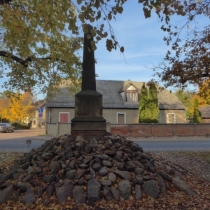 Kriegerdenkmal Deutsch-Französischer Krieg in Keuschberg (Stadt Bad Dürrenberg) im Saalekreis