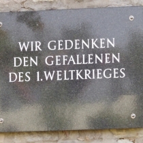 Kriegerdenkmal Erster Weltkrieg in Höhnstedt (Salzatal) im Saalekreis