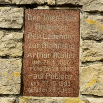 Denkmal für die Märzkämpfe in Oberfarnstädt im Saalekreis