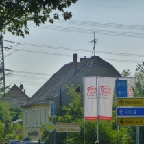Gasthaus "Roter Hirsch" in Kleinlauchstädt in der Goethestadt Bad Lauchstädt im Saalekreis