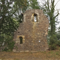 Alte Kapelle neben dem Kloster auf dem Petersberg im Saalekreis
