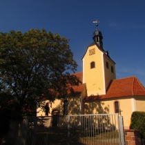 Kirche St. Marien in Röglitz (Schkopau) im Saalekreis