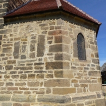 Dorfkirche Zur Heiligen Dreieinigkeit in Grockstädt (Stadt Querfurt) im Saalekreis