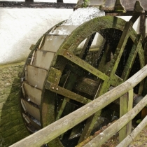 Wassermühle in Krosigk am Petersberg im Saalekreis
