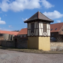 Taubenturm in Untermaschwitz (bei Landsberg) im Saalekreis