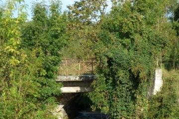 Salzabrücke bei Langenbogen (Teutschenthal) und Höhnstedt (Salzatal) im Saalekreis