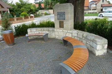Kriegerdenkmal (Deutsch-Französischer Krieg und Erster Weltkrieg) in Leuna-Ockendorf im Saalekreis