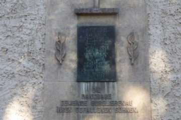 Kriegerdenkmal (Erster Weltkrieg) in Burgliebenau (Schkopau) im Saalekreis