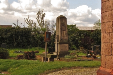 Kriegerdenkmal (Erster Weltkrieg) in Schlettau bei Löbejün im Saalekreis