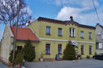 Gasthof "Zum schwarzen Adler" in Sennewitz