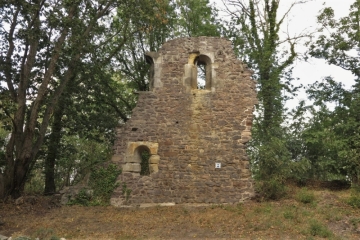 Alte Kapelle neben dem Kloster auf dem Petersberg im Saalekreis