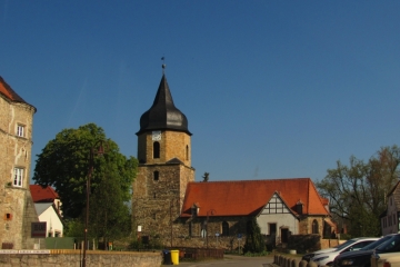 Kirche St. Benedikt in Schochwitz (Salzatal) im Saalekreis