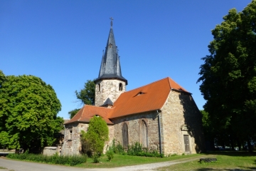 Dorfkirche St. Dionysius in Vitzenburg (Stadt Querfurt) im Saalekreis