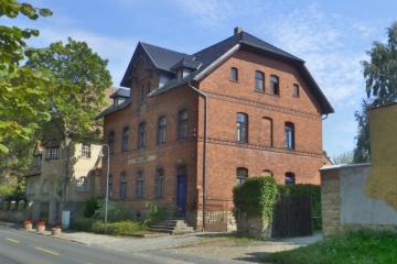 Postamt in der Halleschen Straße in Bad Lauchstädt im Saalekreis
